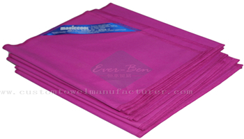 China Bulk wholesale outdoors microfiber quick dry travel towel Exporter Bulk Custom Pink Magiccool Sport Towel Factory